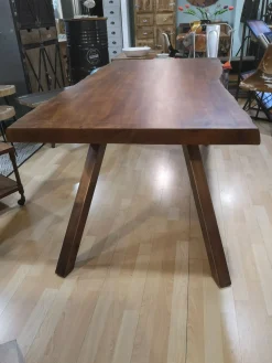 Hot Tavolo Tavolo allungabile il legno design vintage in legno Allungabile Tavoli