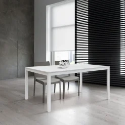 Clearance Tavolo Tavolo allungabile in laccato Allungabile scontato 40% Tavoli