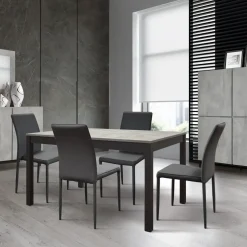 Clearance Tavolo Tavolo allungabile in laccato Allungabile scontato 40% Tavoli