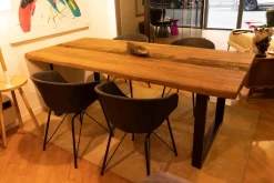 New Tavolo Tavolo massello scortecciato in OFFERTA OUTLET Tavoli