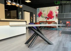 Zamagna Tavolo Tavolo igor con piano in ceramica di scontato del 50%- Tavoli