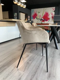 Zamagna Tavolo Tavolo igor con piano in ceramica di scontato del 50%- Tavoli