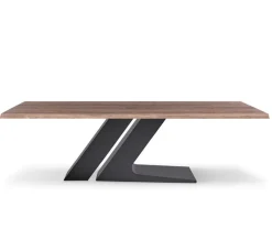 Bonaldo Tavolo Tavolo in legno rovere natur c/nodi tl250 di scontato del 51%- Tavoli