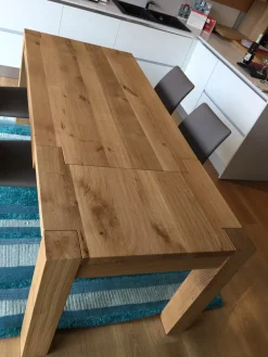 Collezione esclusiva Tavolo Tavolo in rovere massello in OFFERTA OUTLET -48%- Tavoli