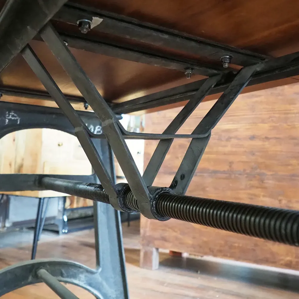 Outlet Etnico Tavolo Tavolo industrial allungabile di scontato del 50%- Tavoli