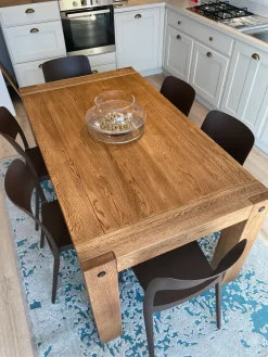 Best Tavolo Tavolo legno mod clamp in legno Rettangolare allungabile scontato 25% Tavoli