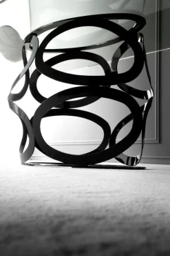 Tavolo Tavolo luxury ebano e oro maxi   in legno Fisso^Md work