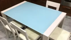 New Tavolo Tavolo mod open   in vetro Rettangolare allungabile scontato 54% Tavoli