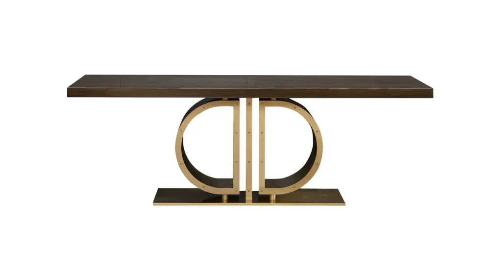 Tavolo Tavolo ottone legno luxury in legno Fisso scontato 30%^Md work Discount