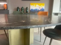 Cantori Tavolo Tavolo rotondo mirage in OFFERTA OUTLET -40%- Tavoli