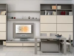 Sale Tavolo Tavolo-consolle mod.helsinky in legno Quadrato allungabile scontato 50% Tavoli