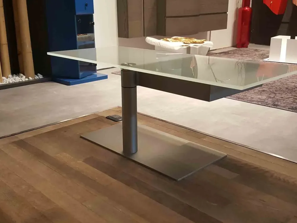 Tavolo vetro Asso di quadri in offerta outlet!^Reflex