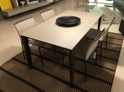 Ingenia Tavolo Winny in vetro Rettangolare allungabile- Tavoli