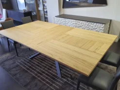 Tavolo 4x4 in legno Allungabile^Ozzio New