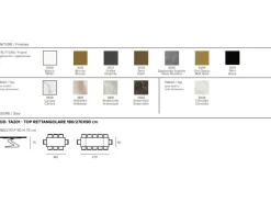 Outlet Tavolo Zed di : scopri il prezzo riservato Tavoli