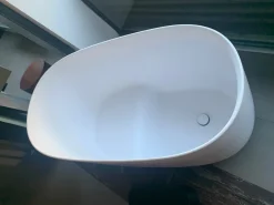 Discount Vasca da bagno modello Dip vasca freestanding in Corian SCONTATA Vasche Da Bagno