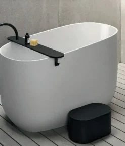 Discount Vasca da bagno modello Dip vasca freestanding in Corian SCONTATA Vasche Da Bagno
