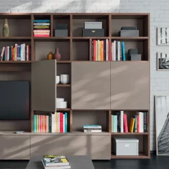 Vendi Outlet : sogg. comp. in laminato materico. Prezzi imbattibili! Soggiorni Completi