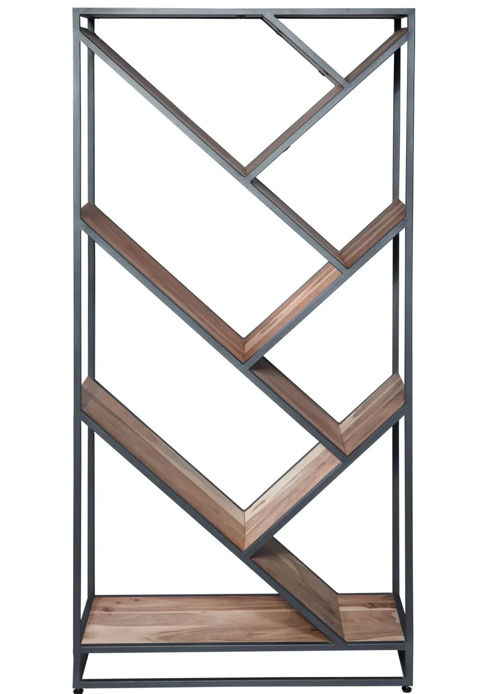 Outlet Etnico Vendita di libreria in ferro emetallo industrial design. Stile moderno, in offerta.- Librerie