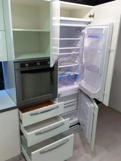 Sale Cucina Extra tonda colore bianco scontato del -58 % Cucine Ad Angolo|Cucine Moderne