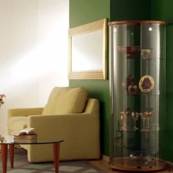 Discount Vetrinetta Arabella in cristallo in stile moderno con forte sconto Vetrinette