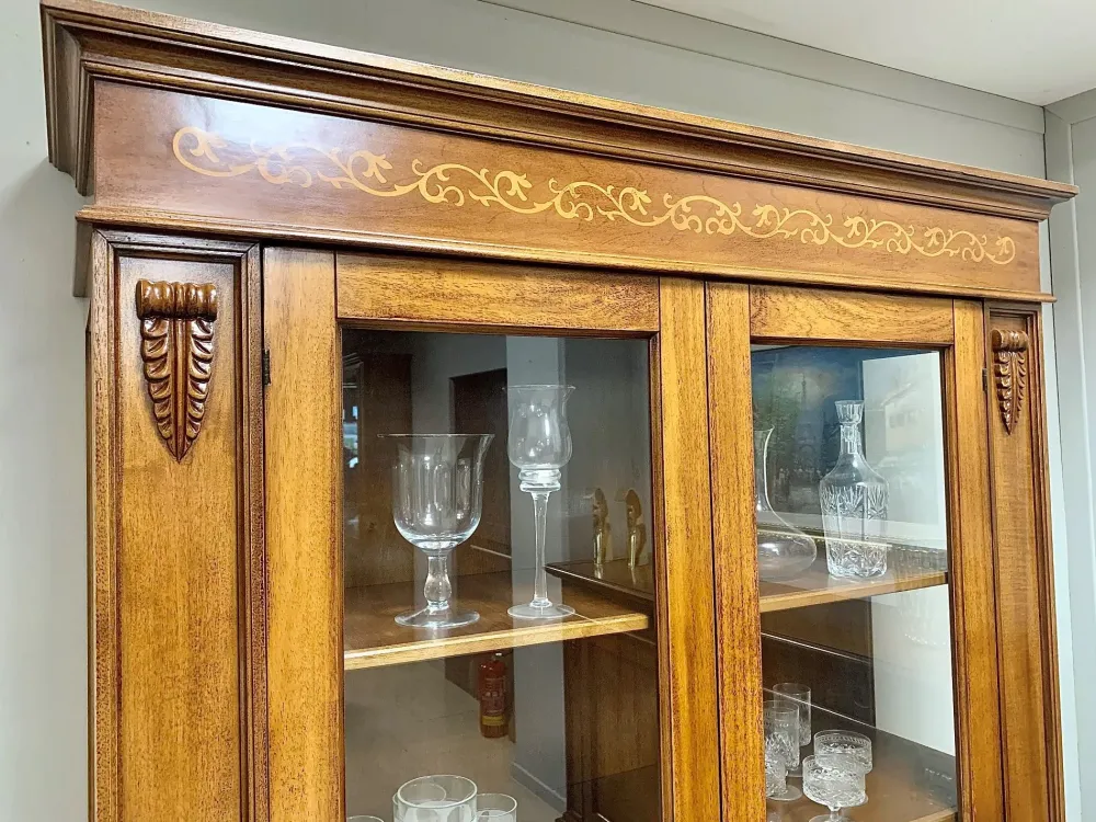 Clearance Vetrinetta Cristalliera stile classico Cristalliera di in offerta Vetrinette