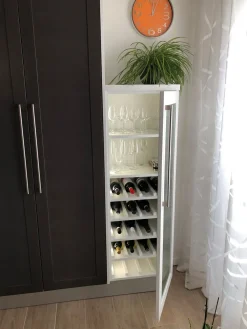 New Vetrinetta Crono7 e301 in laccato opaco a prezzo scontato Vetrinette