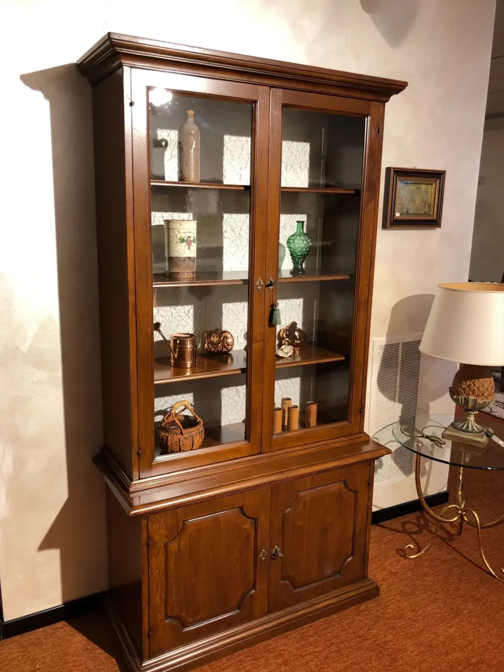 Visentin Vetrinetta di in legno in Offerta Outlet- Vetrinette