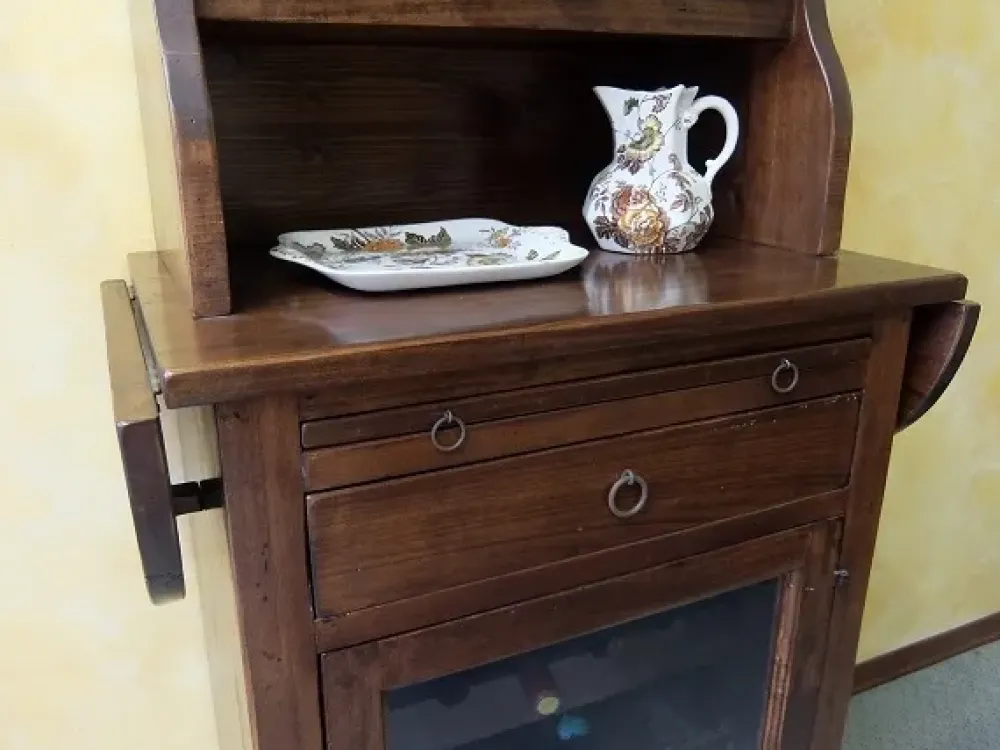 Vetrinetta in legno stile classico Cantina^Artigianale Online