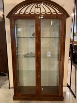 Artigianale Vetrinetta in legno stile classico Vetrina ditta ezio bellotti- Vetrinette