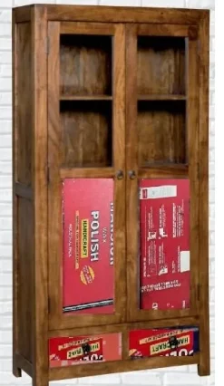 Vetrinetta Mobile vetrina workshop india  stile moderno Mobile vetrina workshop india  di scontata^Outlet Etnico Online