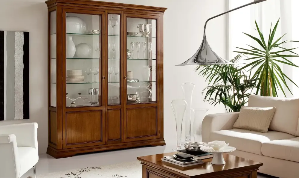 Outlet Vetrinetta modello Contessa in stile classico di a PREZZI OUTLET Vetrinette