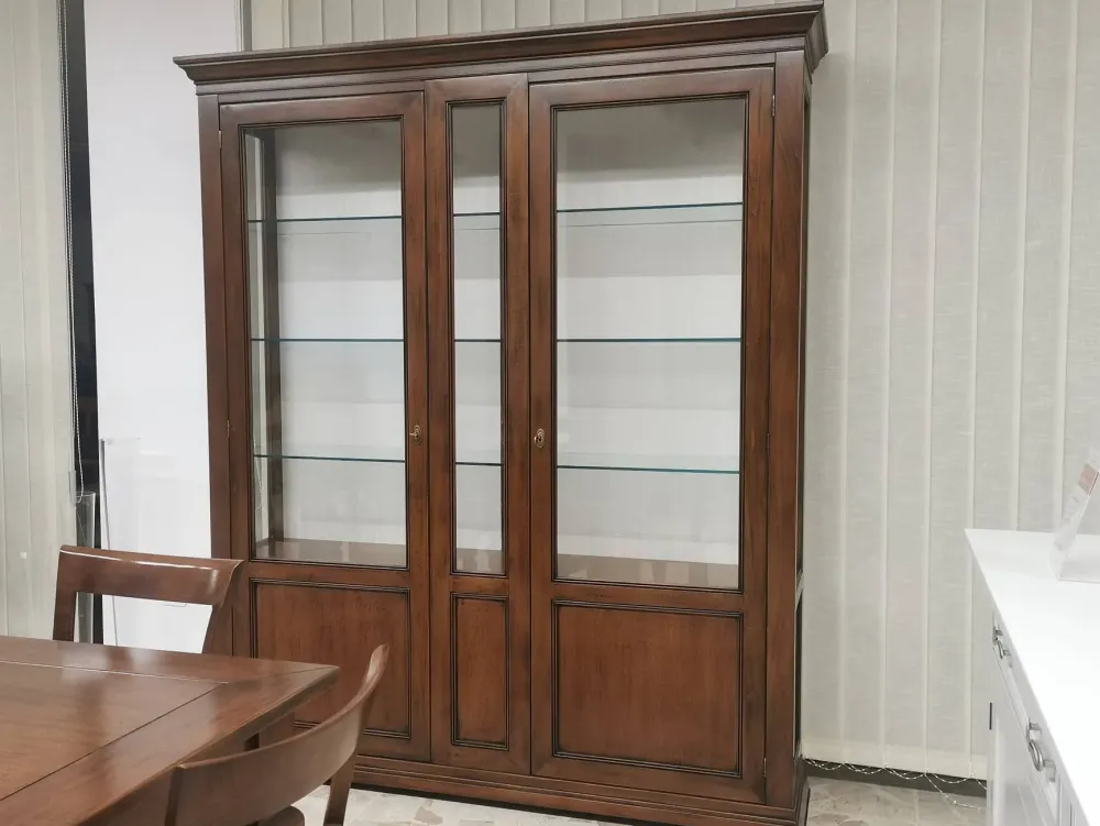 Outlet Vetrinetta modello Contessa in stile classico di a PREZZI OUTLET Vetrinette