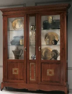 Collezione esclusiva Vetrinetta Serena argentiera in stile classico a prezzi outlet- Vetrinette