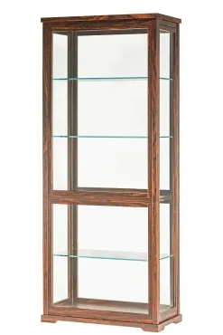 Discount Vetrinetta Vetriera in legno a prezzo Outlet Vetrinette