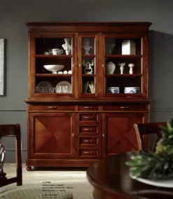 Sale Vetrinetta Vetrina 3 ante in legno in Offerta Outlet Vetrinette