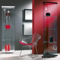 Vetrinetta Vetrina angolare mod.atena di in Offerta Outlet^Artigianale Sale