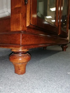 Vetrinetta Vetrina in legno in Offerta Outlet^Artigianale New