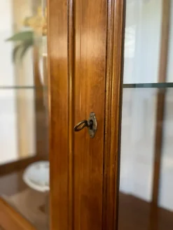 Artigianmobili Vetrinetta Vetrina classica edera di in Offerta Outlet- Vetrinette